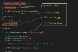 Choosing the Right Casing Style: Optimizing Embedded Code Readability