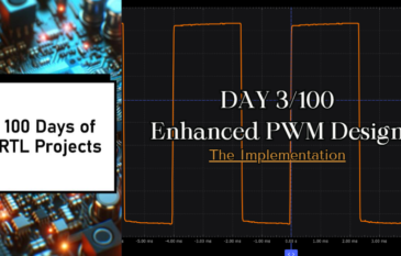 Day 3 of 100 Days of RTL Projects – Enhanced PWM Design-The implementation