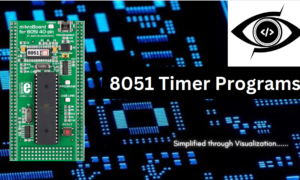 8051 TIMER PROGRAM